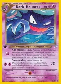 Dark Haunter | 036/105 | 1st Edition | Neo Destiny Dark Haunter | 036/105 | 1st Edition | Neo Destiny