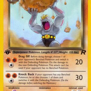 Dark Machoke 40/82 1st Edition Team Rocket Dark Machoke 40/82 1st Edition Team Rocket