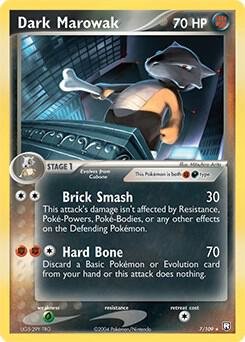 Dark Marowak 7/109 (EX Team Rocket Returns) 007/109 Normal Deck Exclusives