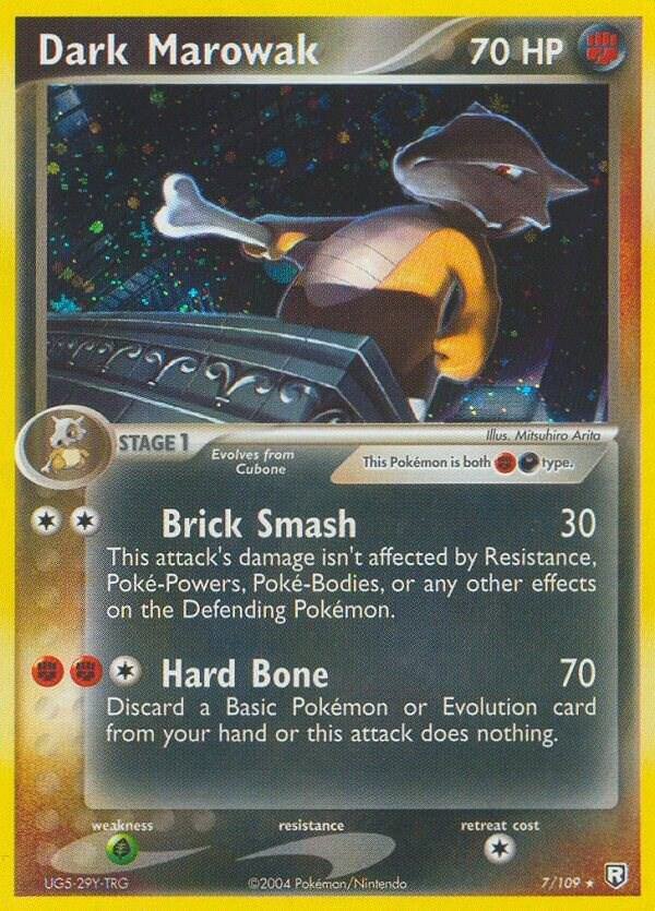 Dark Marowak 7/109 Holofoil Team Rocket Returns