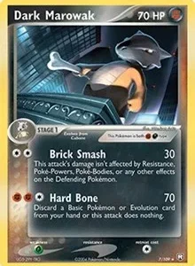 Dark Marowak | 7/109 (EX Team Rocket Returns) | 007/109 | Normal | Deck Exclusives