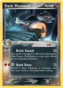 Dark Marowak | 7/109 (EX Team Rocket Returns) | 007/109 | Normal | Deck Exclusives