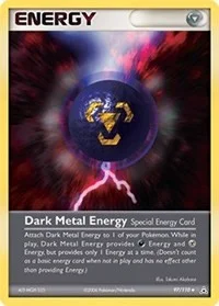 Dark Metal Energy | 97/110 | Reverse Holofoil | Holon Phantoms