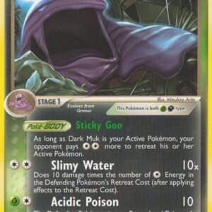Dark Muk 16/109 Reverse Holofoil Team Rocket Returns