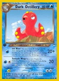 Dark Octillery | 062/105 | Unlimited | Neo Destiny