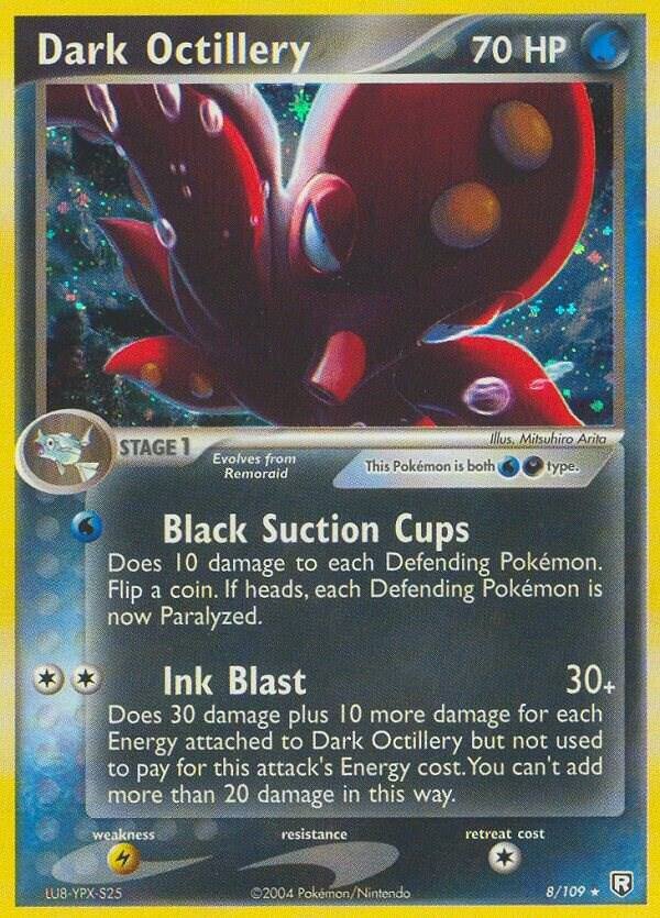 Dark Octillery 8/109 Normal Team Rocket Returns