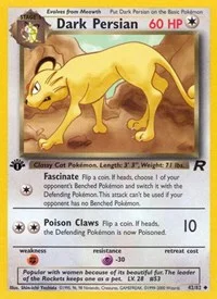 Dark Persian | 42/82 | Unlimited | Team Rocket