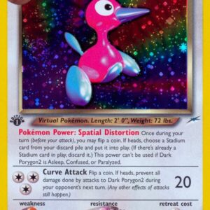 Dark Porygon2 008/105 1st Edition Holofoil Neo Destiny