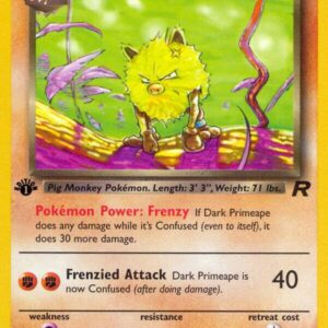 Dark Primeape 43/82 Unlimited Team Rocket Dark Primeape 43/82 Unlimited Team Rocket