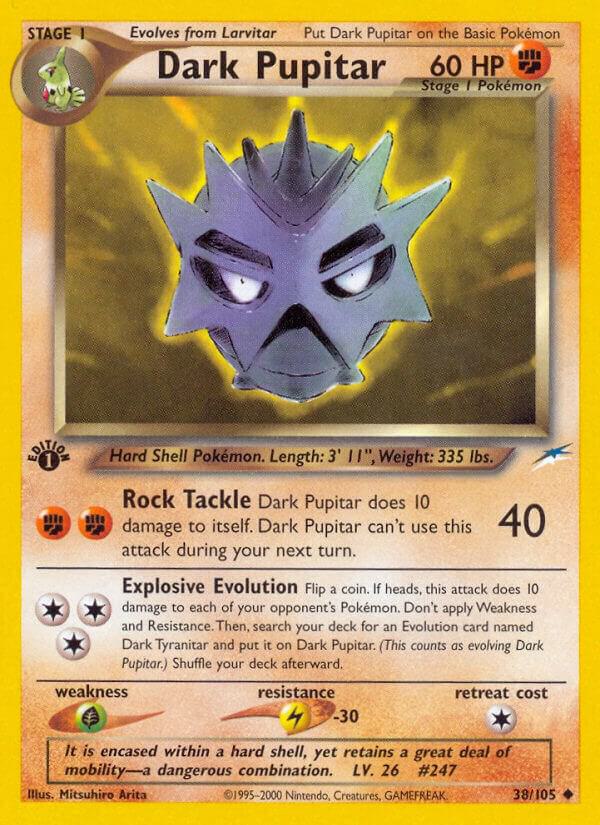 Dark Pupitar 038/105 Unlimited Neo Destiny