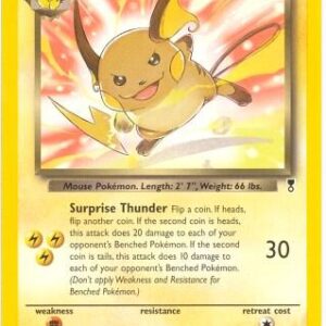 Dark Raichu 7/110 (WotC Legendary Collection) 007/110 Normal Deck Exclusives Dark Raichu 7/110 (WotC Legendary Collection) 007/110 Normal Deck Exclusives
