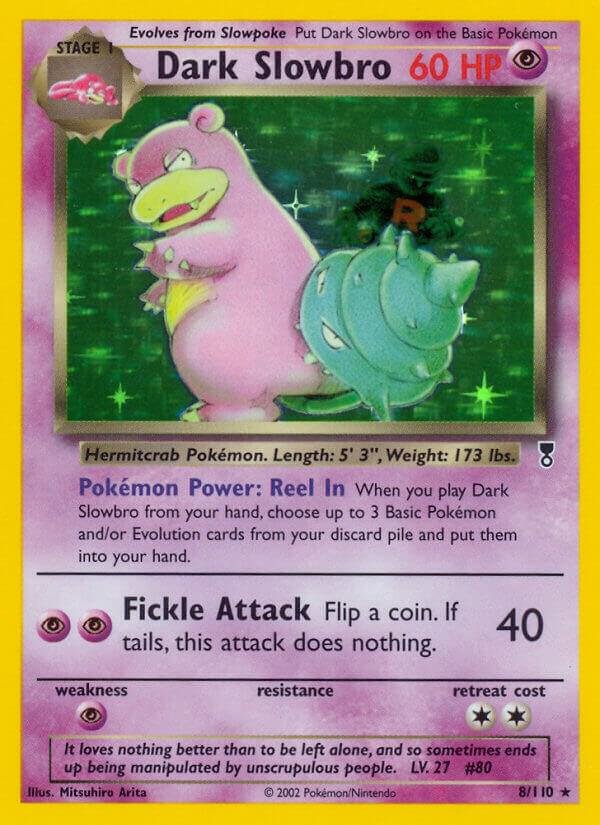 Dark Slowbro 008/110 Reverse Holofoil Legendary Collection Dark Slowbro 008/110 Reverse Holofoil Legendary Collection