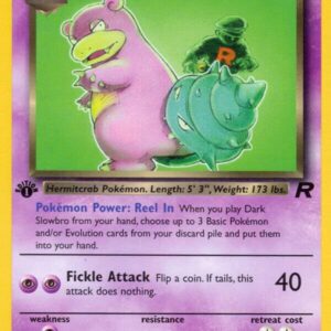 Dark Slowbro (29) 29/82 1st Edition Team Rocket Dark Slowbro (29) 29/82 1st Edition Team Rocket