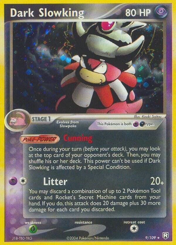 Dark Slowking 9/109 Reverse Holofoil Team Rocket Returns Dark Slowking 9/109 Reverse Holofoil Team Rocket Returns