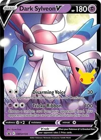 Dark Sylveon V | SWSH134 | Holofoil | SWSH: Sword & Shield Promo Cards