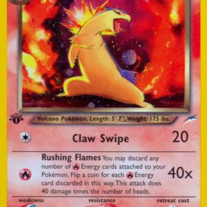 Dark Typhlosion 010/105 Unlimited Holofoil Neo Destiny