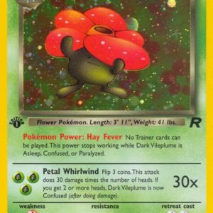 Dark Vileplume (13) 13/82 Unlimited Holofoil Team Rocket