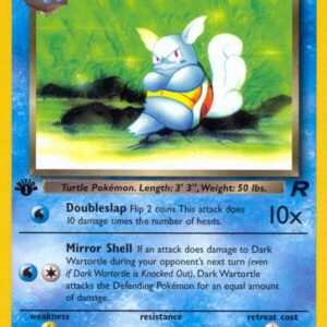 Dark Wartortle 46/82 1st Edition Team Rocket Dark Wartortle 46/82 1st Edition Team Rocket