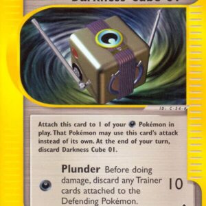Darkness Cube 01 119/147 Reverse Holofoil Aquapolis Darkness Cube 01 119/147 Reverse Holofoil Aquapolis