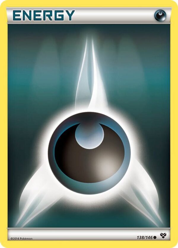 Darkness Energy (Basic) 138/146 Normal XY Base Set Darkness Energy (Basic) 138/146 Normal XY Base Set