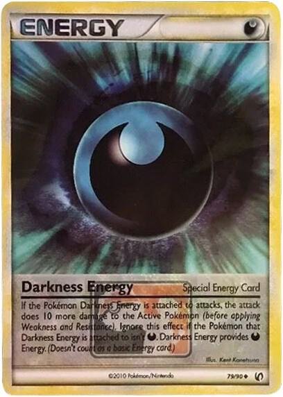 Darkness Energy (Special) 79/90 (League Promo) 079/090 Reverse Holofoil League & Championship Cards