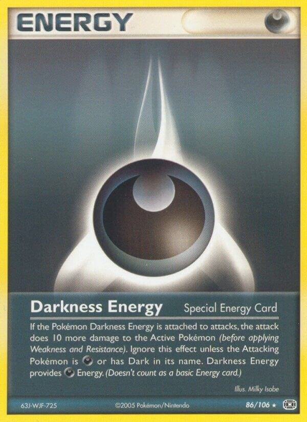 Darkness Energy (Special) 86/106 Normal Emerald