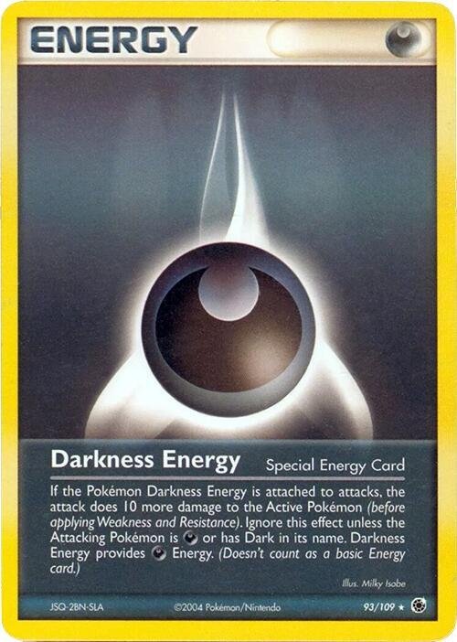 Darkness Energy (Special) 93/109 (No E-Reader) Normal Deck Exclusives