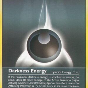 Darkness Energy (Special) 93/109 Reverse Holofoil Ruby and Sapphire Darkness Energy (Special) 93/109 Reverse Holofoil Ruby and Sapphire