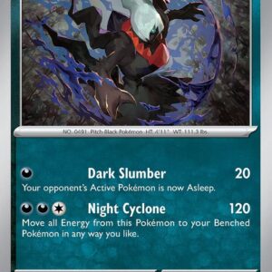 Darkrai 136/197 Reverse Holofoil SV03: Obsidian Flames