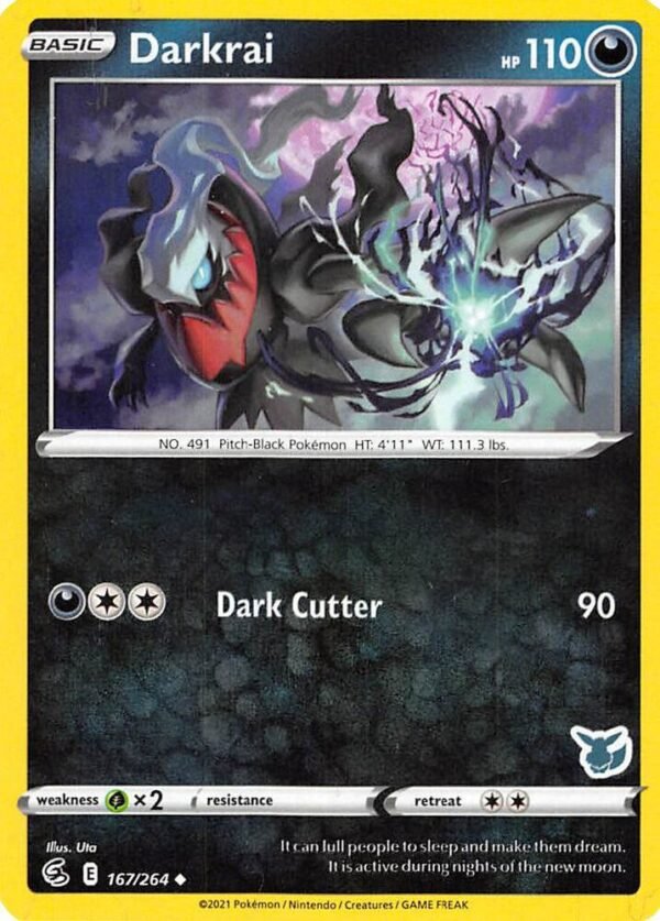 Darkrai 167/264 (Eevee Stamped) Normal Battle Academy 2022 Darkrai 167/264 (Eevee Stamped) Normal Battle Academy 2022