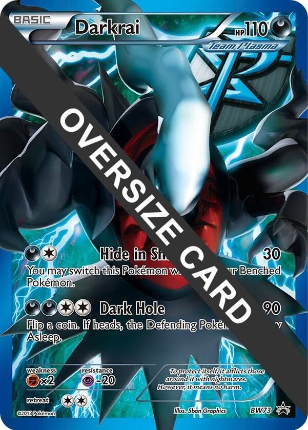 Darkrai BW73 (BW Black Star Promos) Holofoil Jumbo Cards