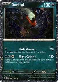 Darkrai (Cosmos Holo) | 136/197 | Holofoil | Miscellaneous Cards & Products