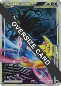 Darkrai & Cresselia Legend | 99/102 & 100/102 (Single Oversized Promo) | 099/102 & 100/102 | Holofoil | Jumbo Cards Darkrai & Cresselia Legend | 99/102 & 100/102 (Single Oversized Promo) | 099/102 & 100/102 | Holofoil | Jumbo Cards
