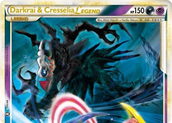 Darkrai & Cresselia Legend (Top) 99/102 Holofoil Triumphant Darkrai & Cresselia Legend (Top) 99/102 Holofoil Triumphant