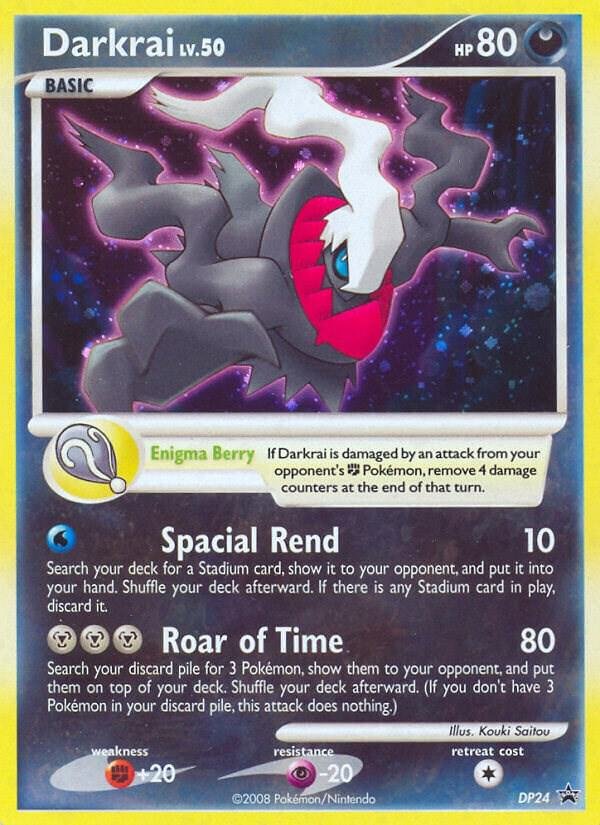 Darkrai DP24 Holofoil Diamond and Pearl Promos Darkrai DP24 Holofoil Diamond and Pearl Promos