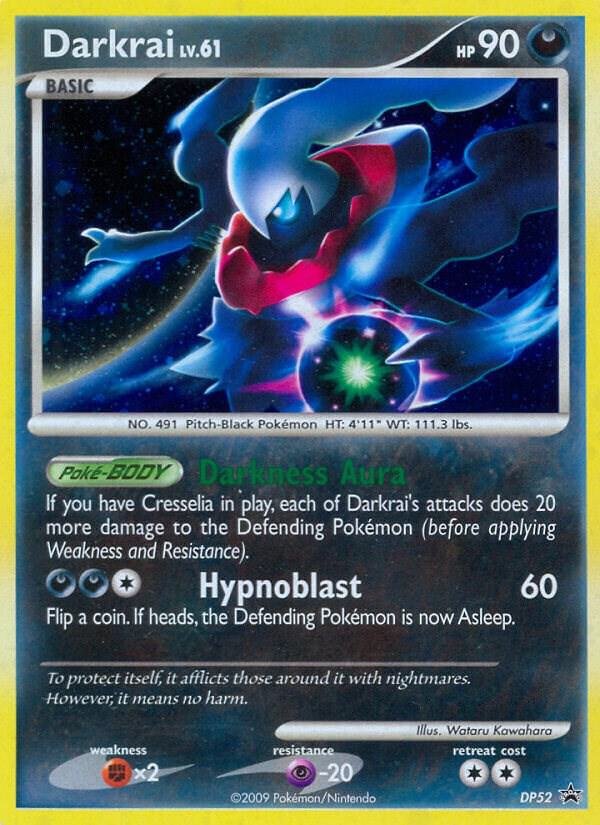 Darkrai DP52 Holofoil Diamond and Pearl Promos