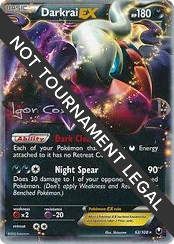 Darkrai EX 2012 (Igor Costa) 63/108 Normal World Championship Decks Darkrai EX 2012 (Igor Costa) 63/108 Normal World Championship Decks