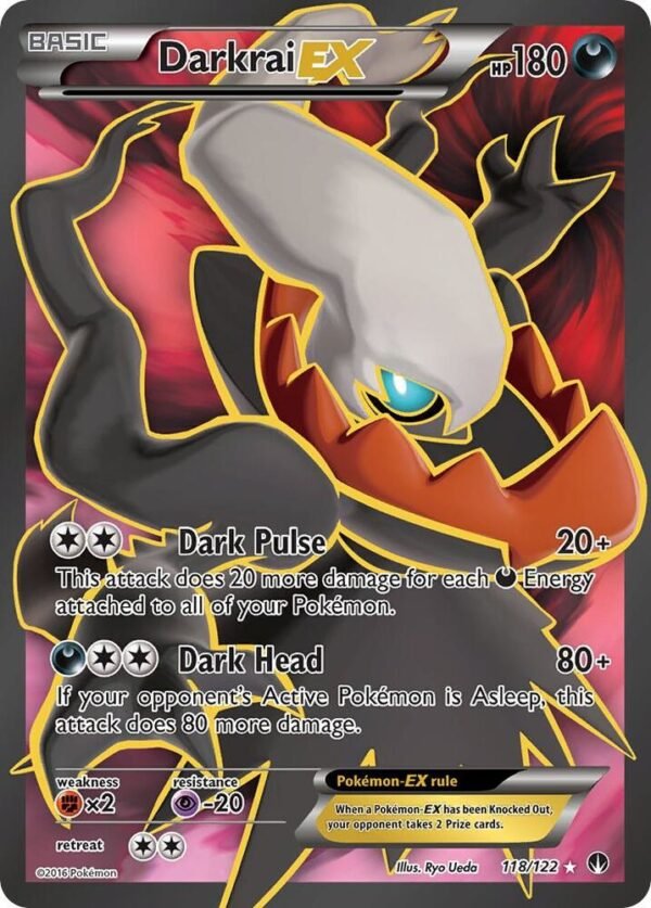Darkrai EX (Full Art) 118/122 Holofoil XY – BREAKpoint