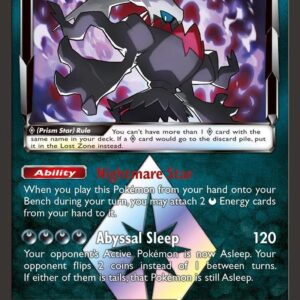 Darkrai Prism Star 77/156 Holofoil SM – Ultra Prism Darkrai Prism Star 77/156 Holofoil SM – Ultra Prism