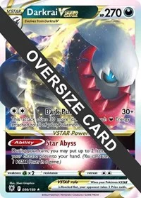 Darkrai VSTAR | 099/189 | Holofoil | Jumbo Cards