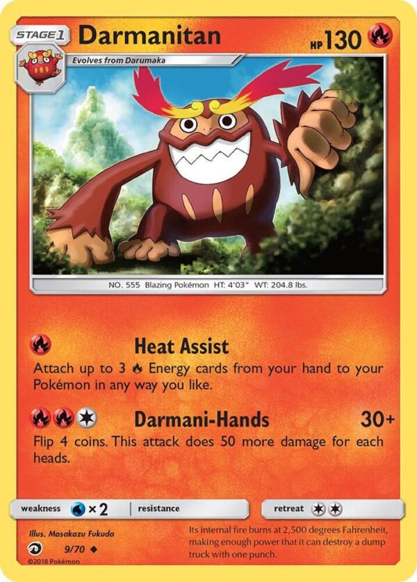 Darmanitan 9/70 Normal Dragon Majesty