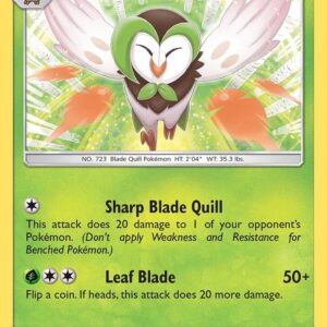 Dartrix 10/149 Reverse Holofoil SM Base Set Dartrix 10/149 Reverse Holofoil SM Base Set
