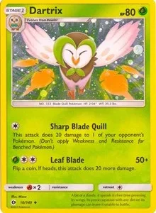 Dartrix | 10/149 (Cosmos Holo) | 010/149 | Holofoil | Blister Exclusives