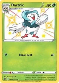 Dartrix | SV002/SV122 | Holofoil | Shining Fates: Shiny Vault