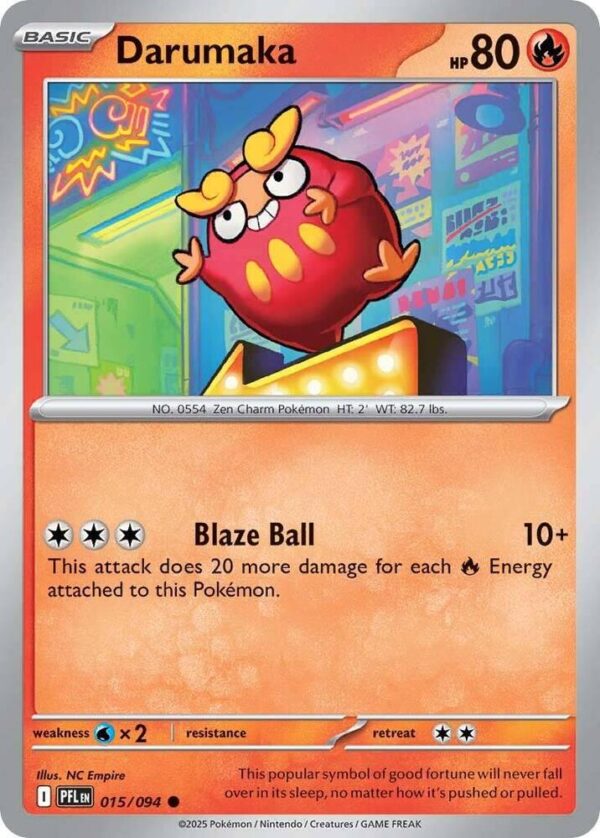 Darumaka 015/094 Normal ME02: Phantasmal Flames Darumaka 015/094 Normal ME02: Phantasmal Flames