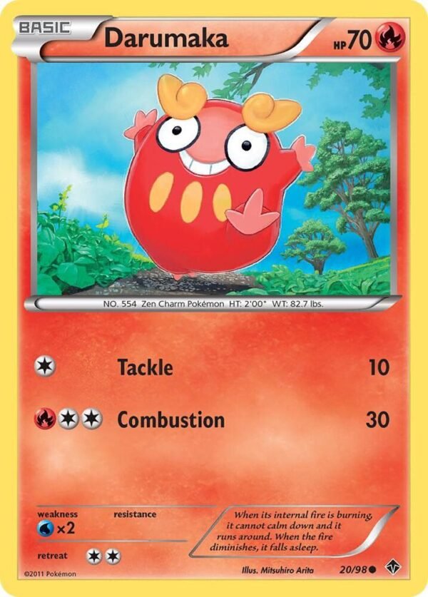 Darumaka 20/98 Reverse Holofoil Emerging Powers