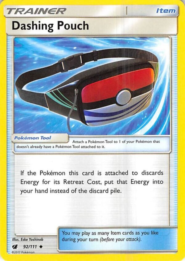 Dashing Pouch 92/111 Normal SM – Crimson Invasion Dashing Pouch 92/111 Normal SM – Crimson Invasion