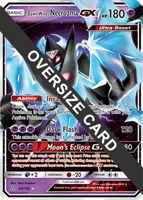 Dawn Wings Necrozma GX 63/156 (Ultra Prism) 063/156 Holofoil Jumbo Cards
