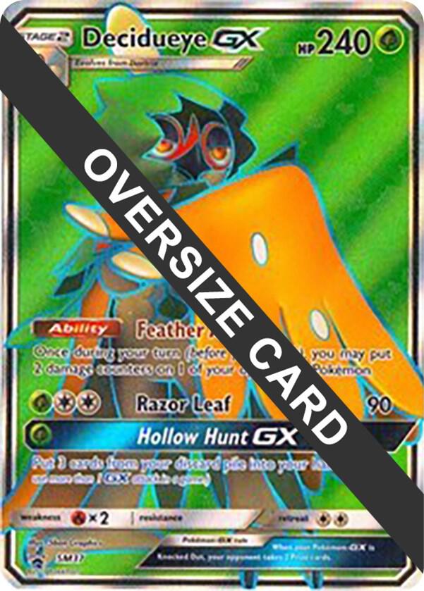 Decidueye GX SM37 (SM Black Star Promo) Holofoil Jumbo Cards Decidueye GX SM37 (SM Black Star Promo) Holofoil Jumbo Cards