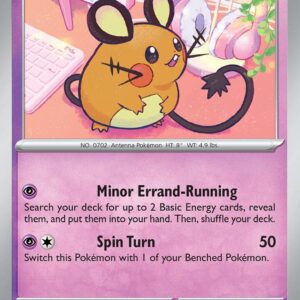 Dedenne 036/091 Normal SV: Paldean Fates Dedenne 036/091 Normal SV: Paldean Fates